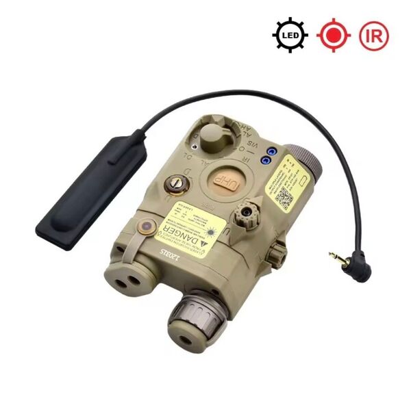 WADSN PEQ15 UHP レッド 赤&IR/LEDフラッシュライト DE