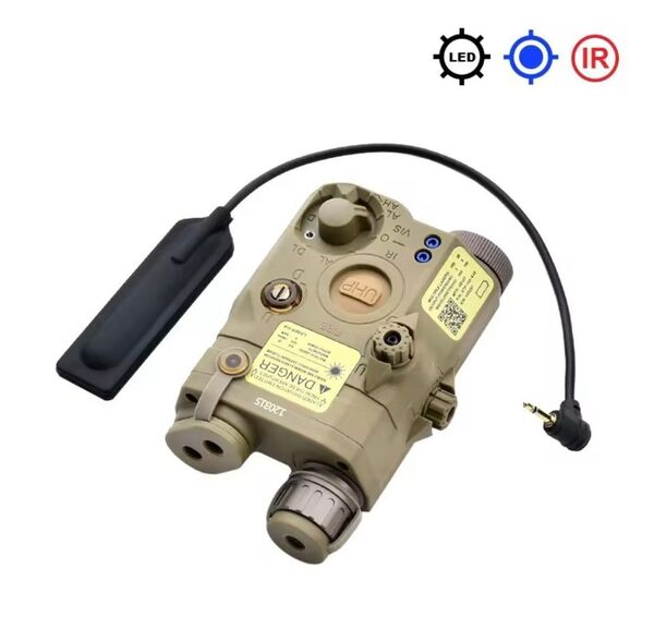 WADSN PEQ15 UHP ブルー 青&IR/LEDフラッシュライト DE