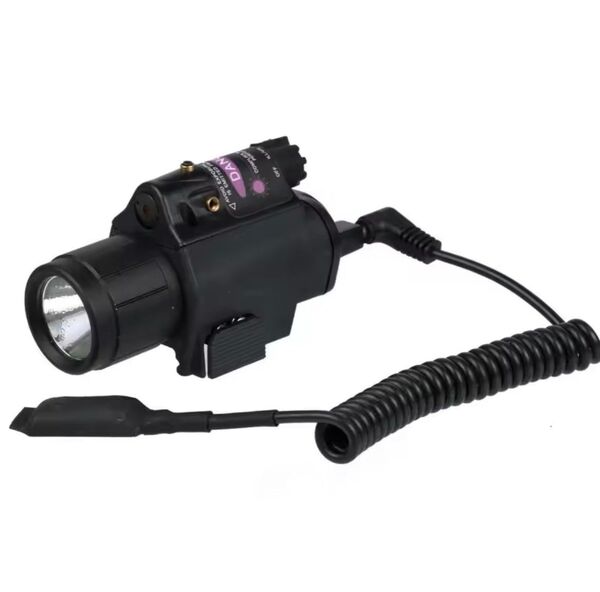 M6XタイプLEDフラッシュライト リモートスイッチ付 タクティカルイルミネーター/レッド/X300/X400