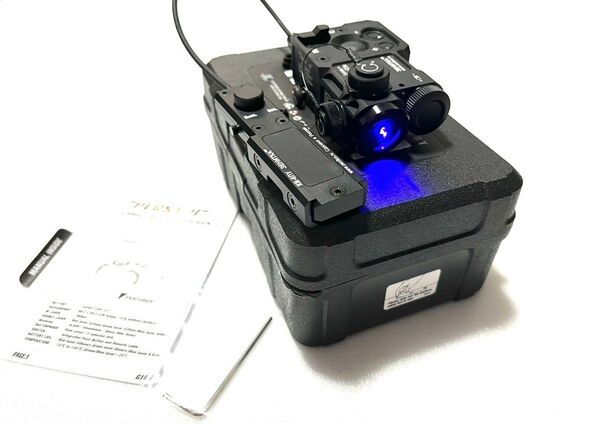 WADSN P4 Combined Device Gen.3.0 Zenit Perst-4ブルー 青&IR(BK)PEQ-15