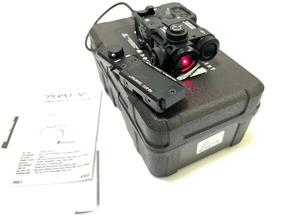 WADSN P4 Combined Device Gen.3.0 Zenit Perst-4レッド 赤&IR(BK)PEQ-15