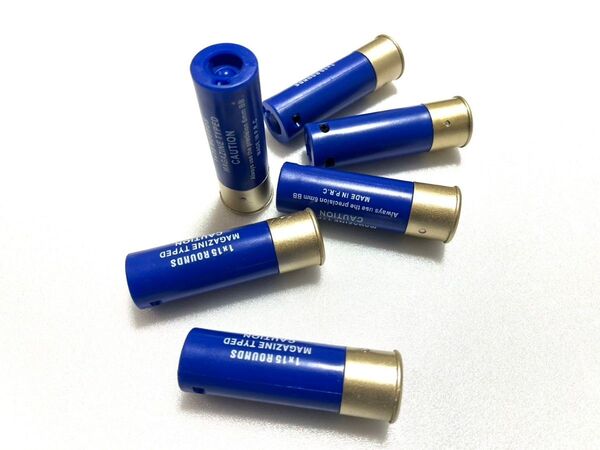 WoSport M870ショットガン 15rds ショットシェル BLUE