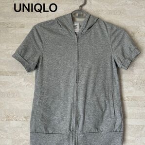 UNIQLO DRYストレッチフルジップパーカー S