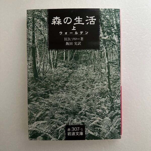 森の生活 上 ウォールデン H.D.ソロー 飯田実訳 岩波文庫