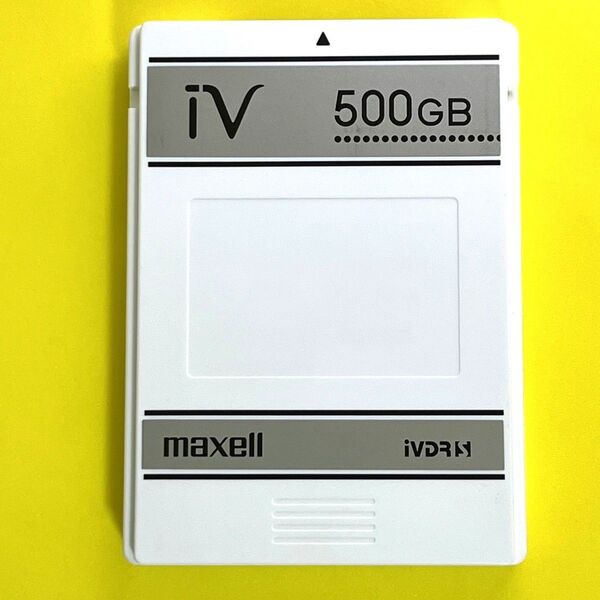 【maxell】日立 Wooo IVDR-S ★500GB★ 初期化済 used品★動作品 カセットハードディスク M-VDRS