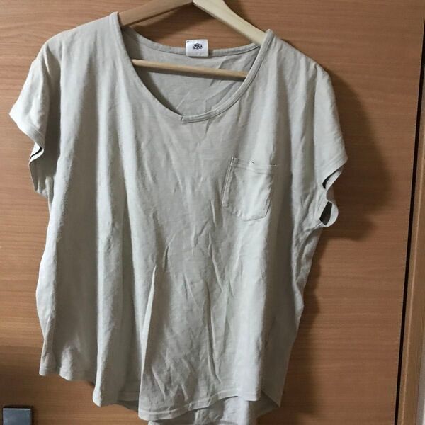 イーザッカマニア zootie 汗染み しにくい 半袖Tシャツ カットソー Vネック LL 3 L 汗ジミ