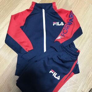 フィラ ジャージ 上下セット ジャケット 長ズボン fila 110 キッズ 運動会