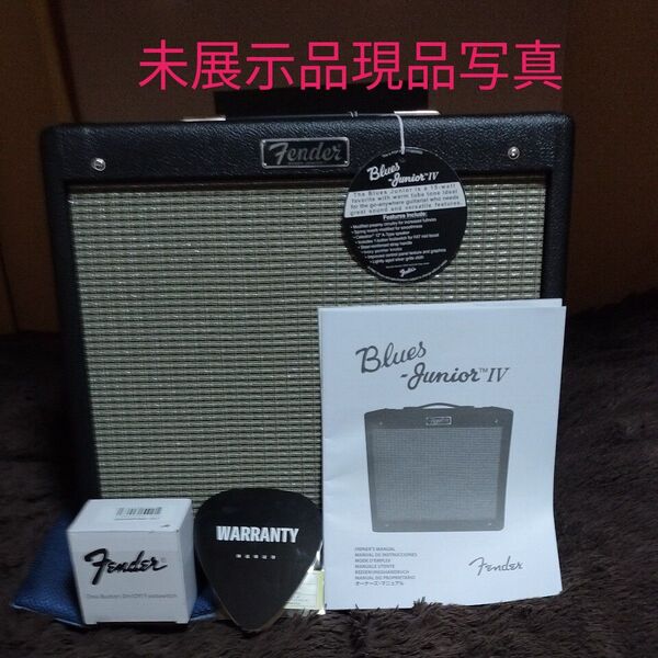 Fender Blues Junior IV . Black 100v jpn保証書付 未展示品検品済 現品写真即納