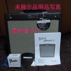 Fender Blues Junior IV . Black 100v jpn未展示品検品済 現品写真即納