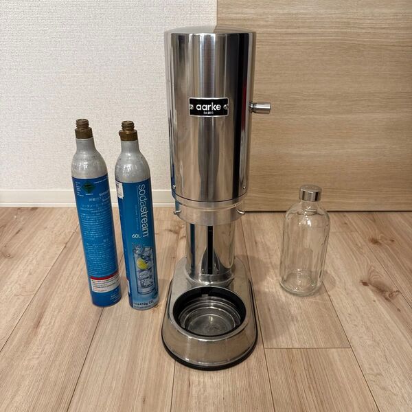 aarke (アールケ) Carbonator Pro カーボネーター プロ スチールシルバー