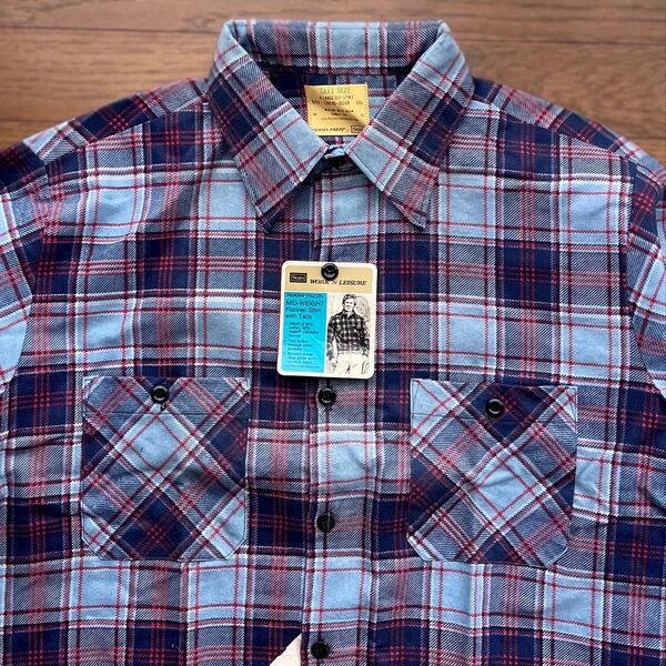 Vintage sears プリント ネル シャツ XL シアーズ オンブレ ビンテージ カートコバーン nirvana usa
