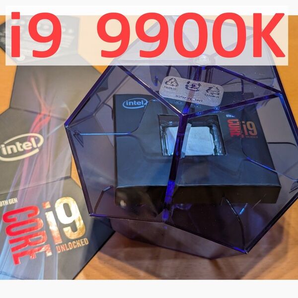 【美品】intel core i9-9900k box