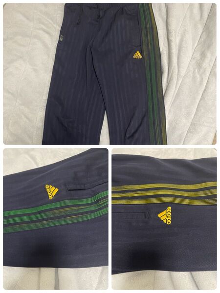 adidas ストライプジャージパンツ Mサイズ