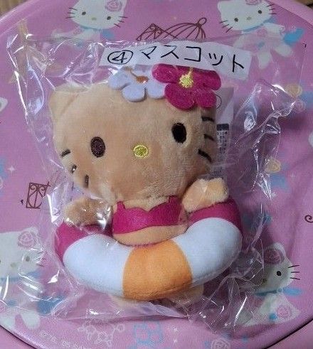 サンリオ 当たりくじ日焼けキティ ハローキティ HelloKitty Sanrio④ マスコット