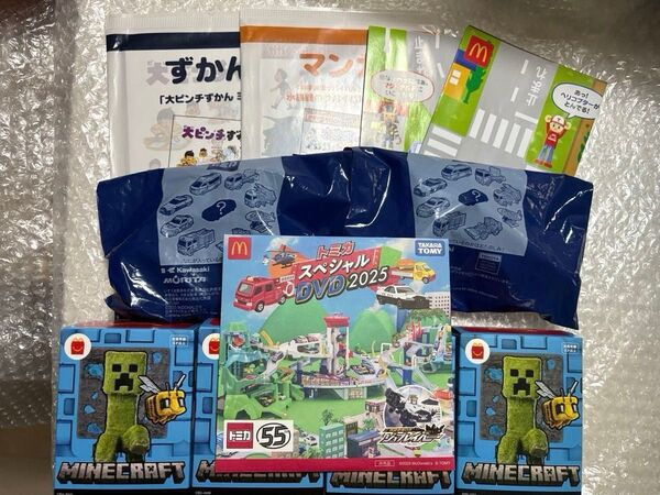 マクドナルド ハッピーセット マインクラフト トミカ まとめ売り 新品未開封