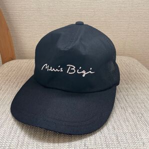 men's bigi ブラックメッシュキャップ