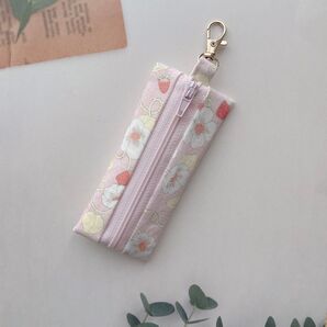 ミニポーチ(ハンドメイド)苺