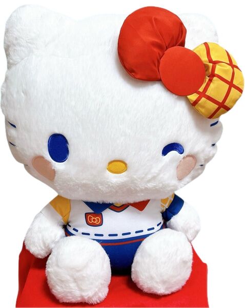 ハローキティ カラフルトイボックスドールGJ BIGぬいぐるみ