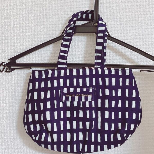 【新品未使用品】ハンドメイド ミニバッグ ミナペルホネン生地