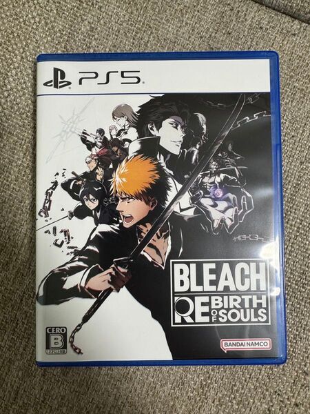 PS5 ブリーチ リバースオブソウルズ BLEACH REBIRTH OF SOULS 初回特典コード未使用