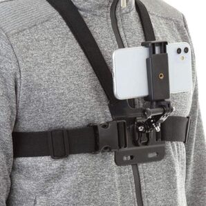 【ActyGo】 チェストハーネス GoProに適合する アクセサリー スマホ その他アクションカメラ対応