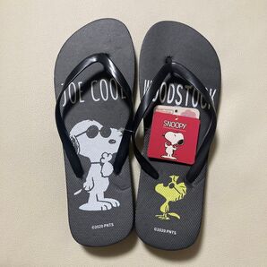 新品未使用 スヌーピー ビーチサンダル ウッドストック