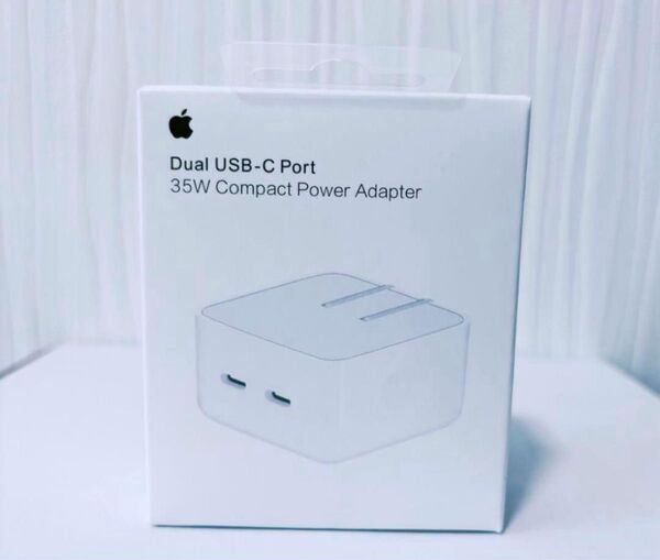Apple正規品 35WデュアルUSB-C電源アダプタ