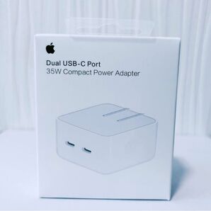 Apple正規品 35WデュアルUSB-C電源アダプタ