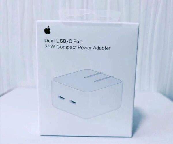 Apple正規品 35WデュアルUSB-C電源アダプタ