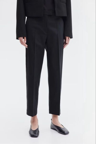 【未使用タグ付】H&M エイチアンドエム テーラードシガレットパンツ