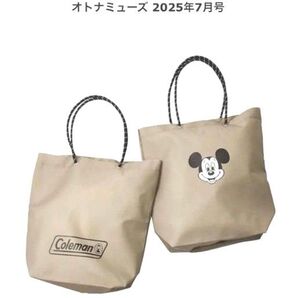 オトナミューズ 付録 ☆コールマン ディズニートートバッグ