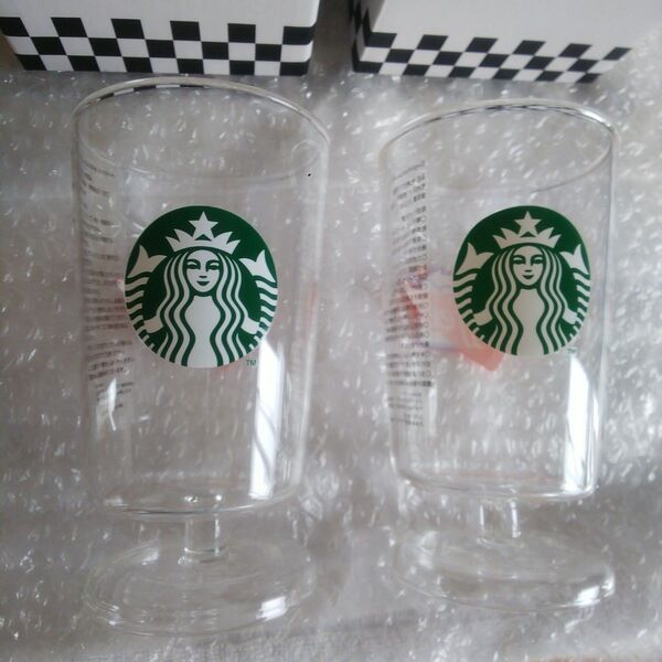 スターバックス 耐熱ガラス 耐熱グラス ダイナーグラス クリア ガラス スタバ 珈琲 コーヒー レトロ 355ml 2個セット