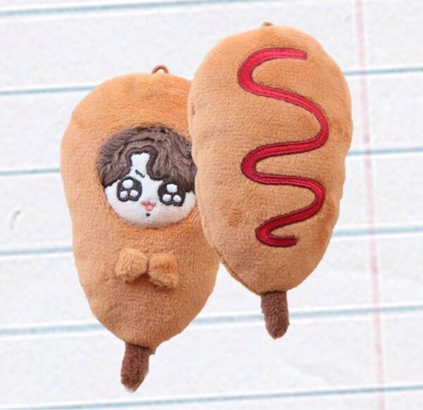 グクトゥギ 7cm ぬいぐるみ アメリカンドッグ【新品 . 未使用品】