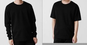  новый товар RUPERT/ Rupert vo-gishuZIP организовать cut and sewn черный мужской M ширина плеча 47.5cm XL~XXL соответствует стоимость доставки клик post 185 иен 
