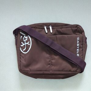 美品 CASTELBAJAC ショルダーバッグ ブラウン