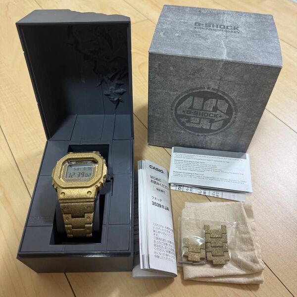 G-SHOCK 40周年 GMW-B5000PG-9JR ゴールド Gショック