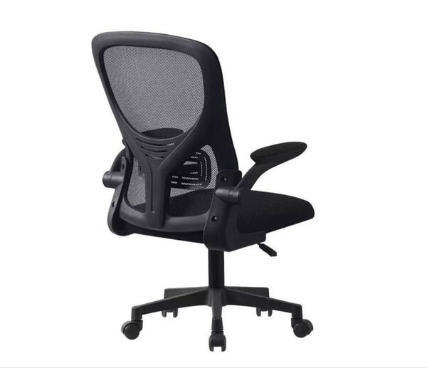 新品 オフィスチェア デスクチェア パソコンチェア 疲れない ゲーミングチェア ロッキング機能付き ブラック ヘッドレストなし