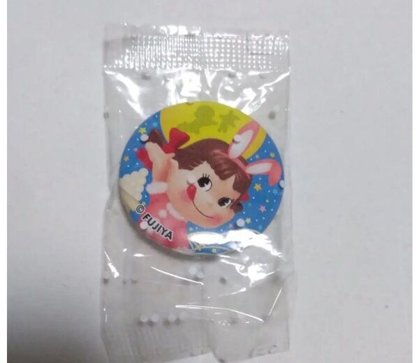 不二家 ペコちゃん 缶バッジ