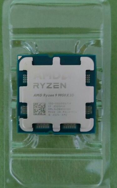 新品未使用 AMD Ryzen 9 9950X3D バルク 0109
