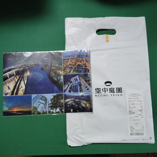 空中庭園 A4 クリアファイル 関西鉄道ネットワーク路線図セット 梅田スカイビル
