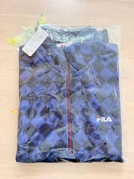 FILA ハーフジップ Mサイズ ブルー 新品 未使用