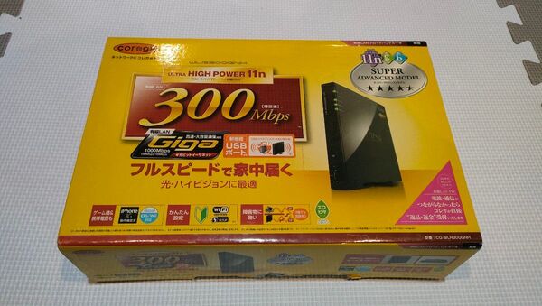 コレガ Corega CG-WLR300GNH IEEE802.11n g/b対応 無線LANルータ