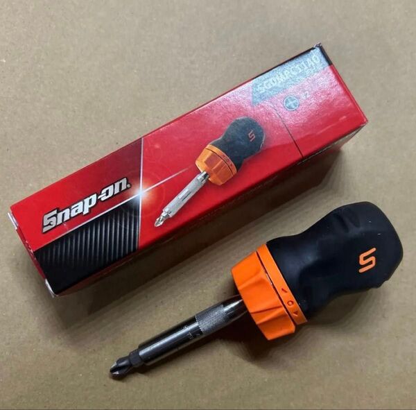 スナップオン Snap-on SGDMRC11AO スタッビラチェットドライバー オレンジ