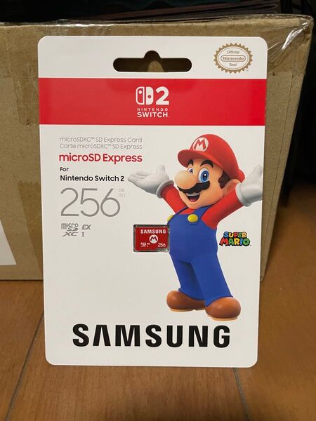 新品 Samsung microSD Express Card 256GB for Nintendo Switch 2