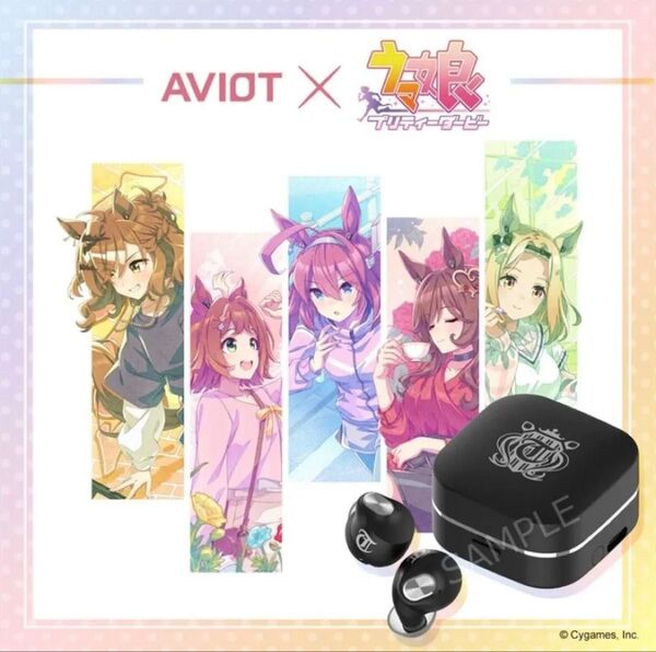 【未使用】AVIOT トゥルーワイヤレス イヤホン TE-Q3-UPD/ウマ娘 プリティーダービー コラボモデル