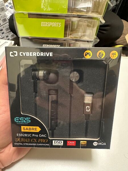 CYBERDRIVE DURA3 CX PRO ES9281C Pro DAC イヤホン【新品】