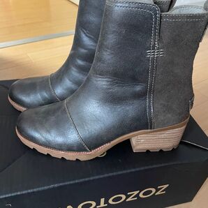 SOREL ショートブーツ グレー 23.5cm