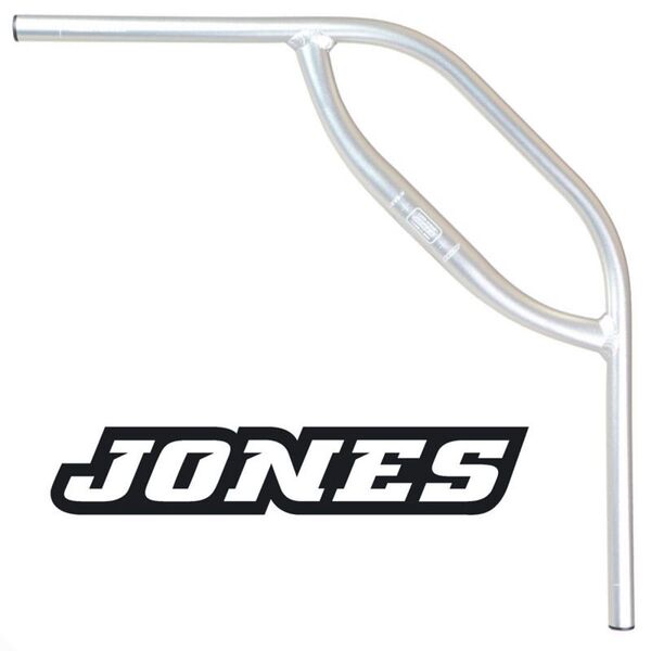 Jones H-Bar Butted Loop Aluminium 660mm Silver ジョーンズ ハンドルバー 自転車