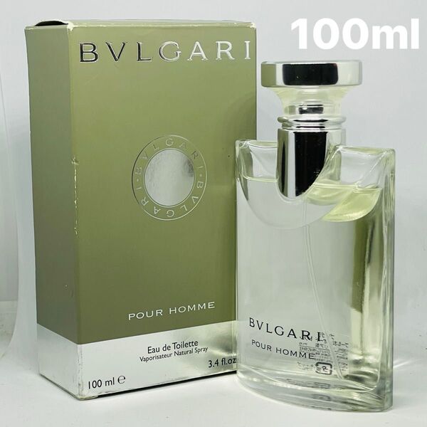 ブルガリ プールオム オードトワレ 100ml 箱付き