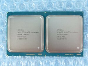 1HKK // 2 piece set ( same Rod ) Intel Xeon E5-2630 V2 2.6GHz SR1AM Ivy Bridge-EP S1 Socket2011(LGA) COSTA RICA // IBM x3550 M4 taking out 